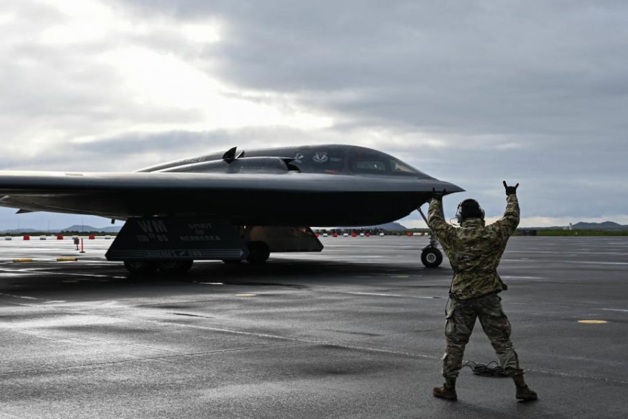 b-2 bomber task force norway