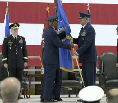 AMC change of command