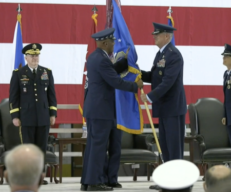 AMC change of command