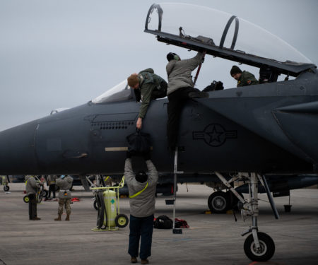 336th Fighter Squadron arrive in Romania for NATO eAP
