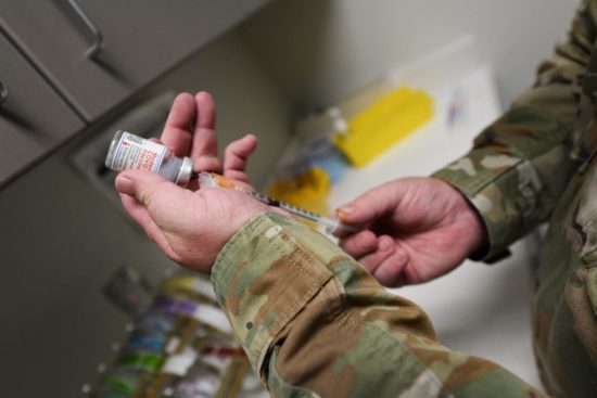 air force vaccine discharged