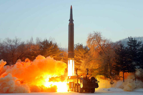 missile test