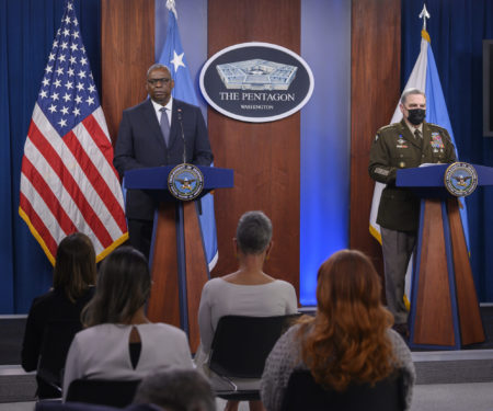 SD, CJCS Press Briefing
