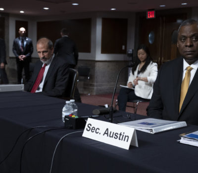 SECDEF, DoD Comptroller and CJCS Testify Before SASC on FY22 Budget Proposal