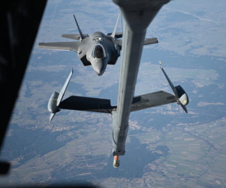 U.S. F-35s forward deploy to NATO’s eastern flank