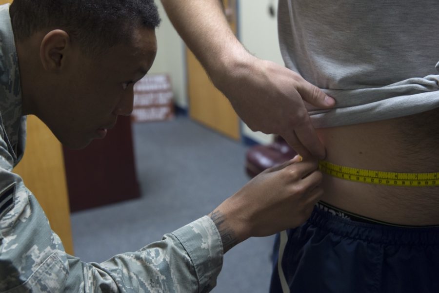 air force waist measurement