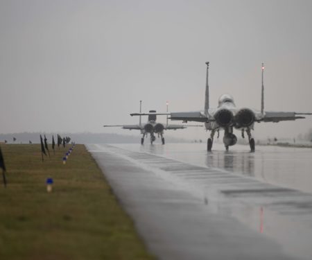 Eagles Arrive in Poland