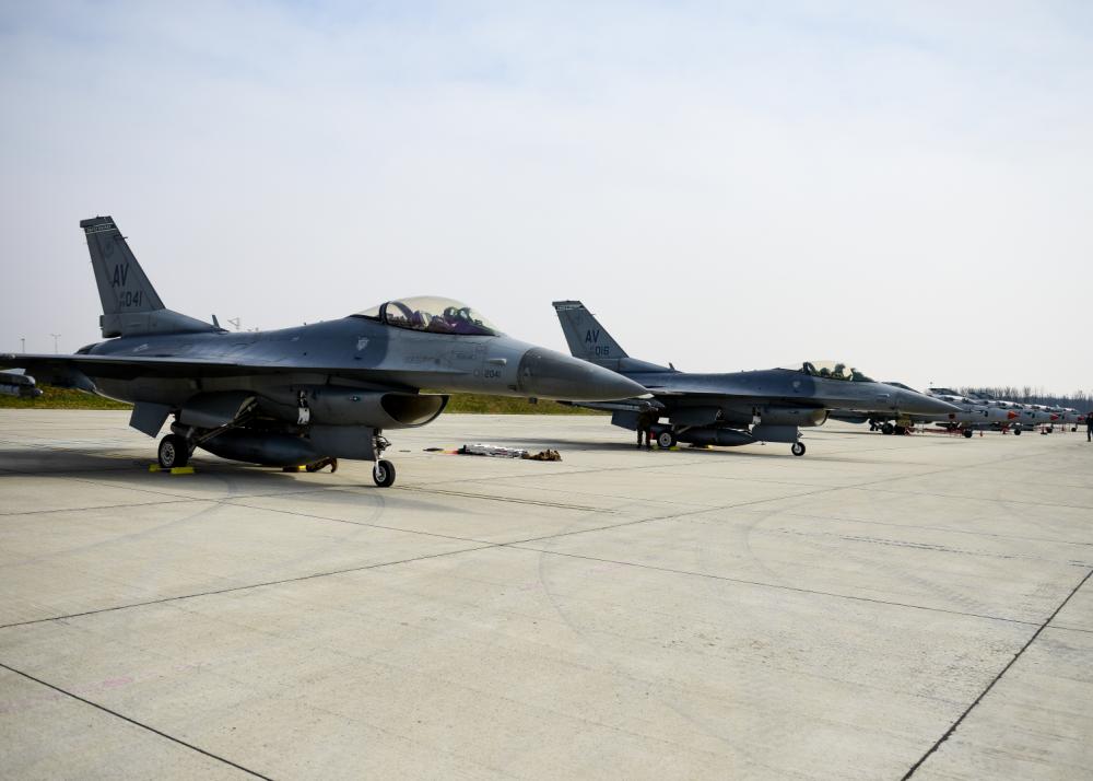 Aviano F-16 Fighters Deploy to Croatia After Drone Crash