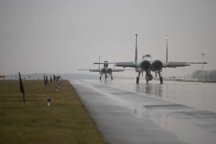 Eagles Arrive in Poland