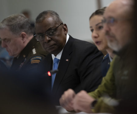SECDEF hosts Ukraine Defense Consultative Group in Germany