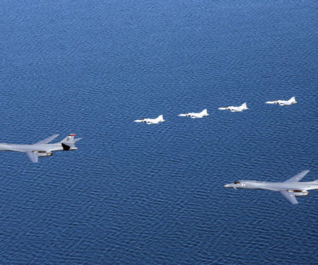 B-1s integrate with Swedish Gripens for first time over Sweden