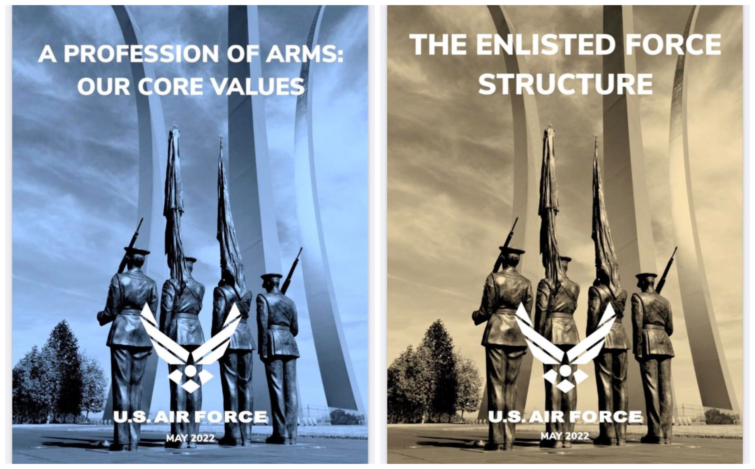 New Brown and Blue Books: Air Force Releases Updates to Foundational  Documents