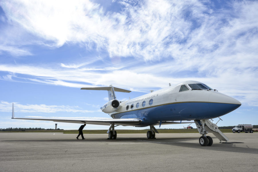 99th Airlift Squadron flight engineers perform unique, solo, selectively-manned Gulfstream missions