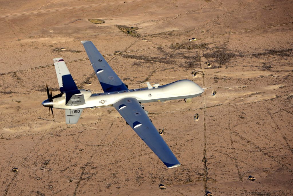 MQ-9 Reaper in flight