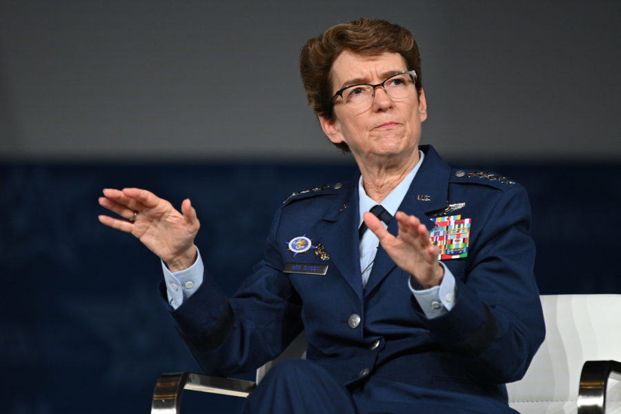 Gen. Jacqueline Van Ovost,