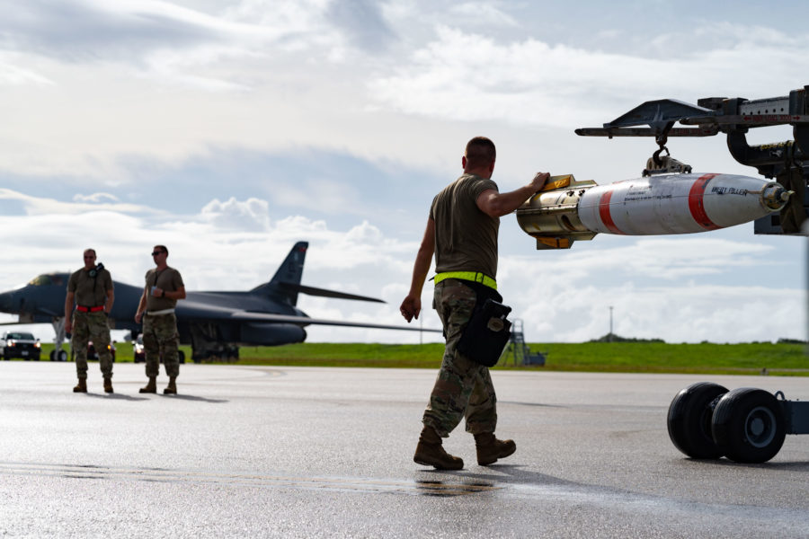 air force navy bomber exercise