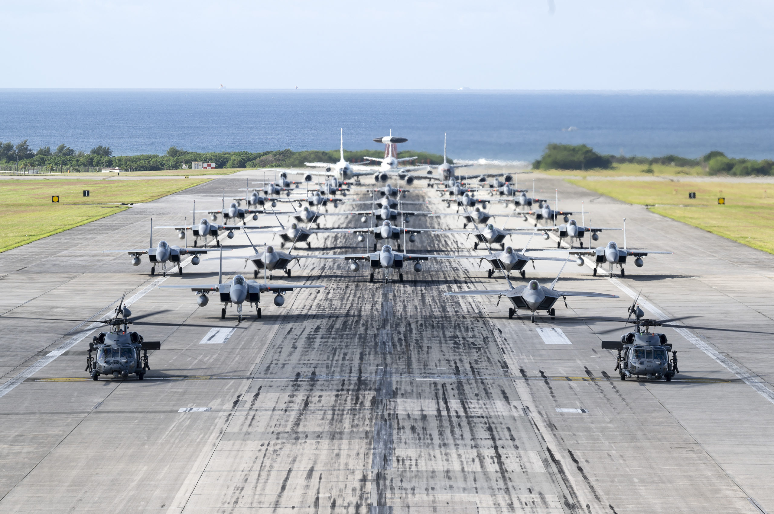 PHOTOS: Kadena Lines Up Six Kinds of Aircraft for Elephant Walk