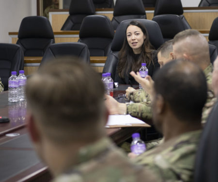 CENTCOM chief technology officer visits Ali Al Salem Air Base
