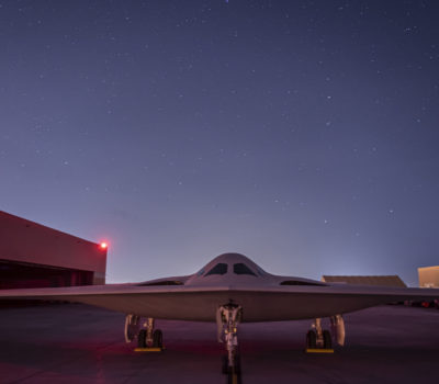 The B-21 is one of several stealthy new aircraft the Air Force is pursuing in the fiscal 2024 budget, including stealth uncrewed aircraft a new stealth tanker and future crewed fighters.