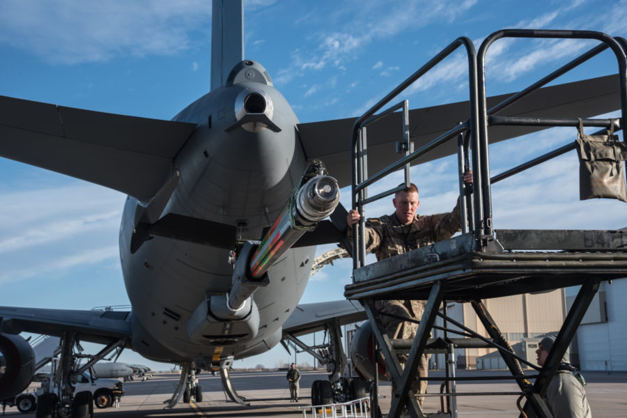 KC-46 stiff boom