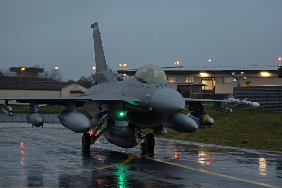 Spangdahlem kadena f-16s