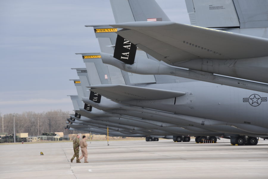 KC-135 tail pins