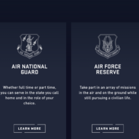 airforce.com website revamp