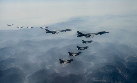south korea B-1b lancers