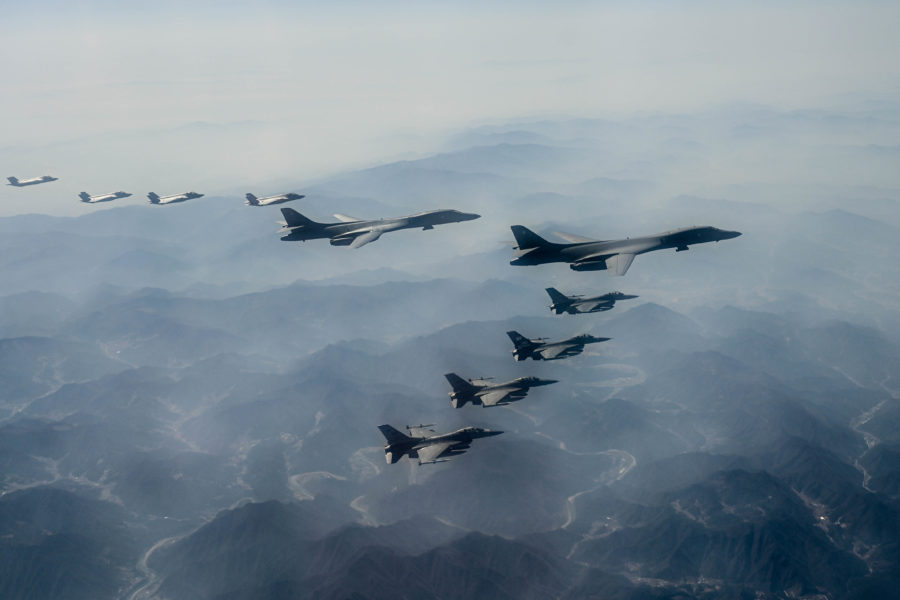 south korea B-1b lancers