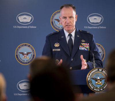 Pentagon press secretary air force promotion