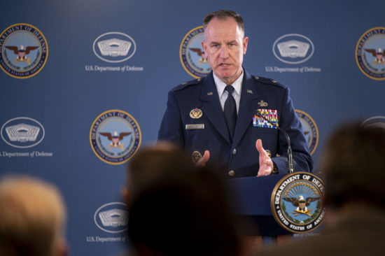 Pentagon press secretary air force promotion