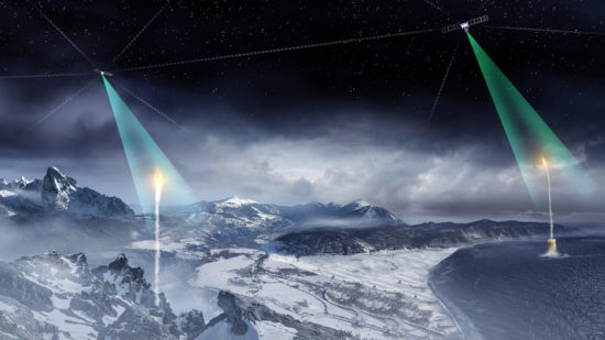 SDA tracking layer satellites