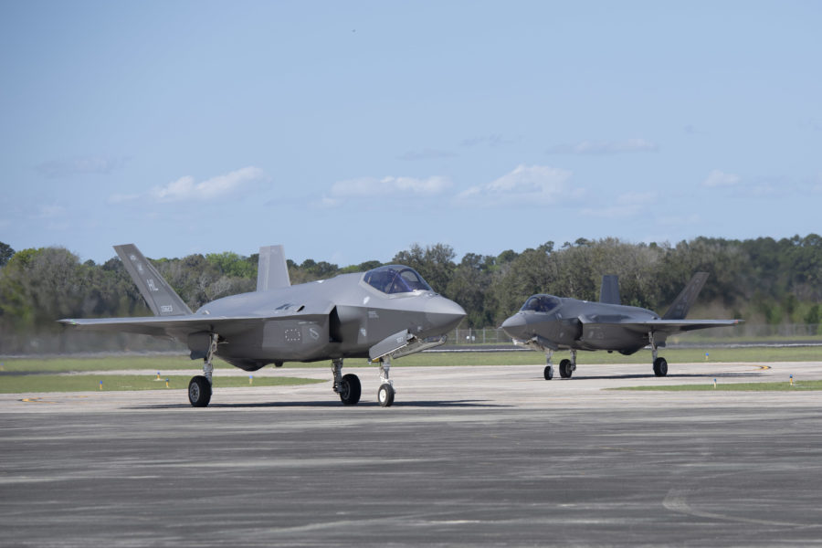 air force lockheed martin F-35 deliveries