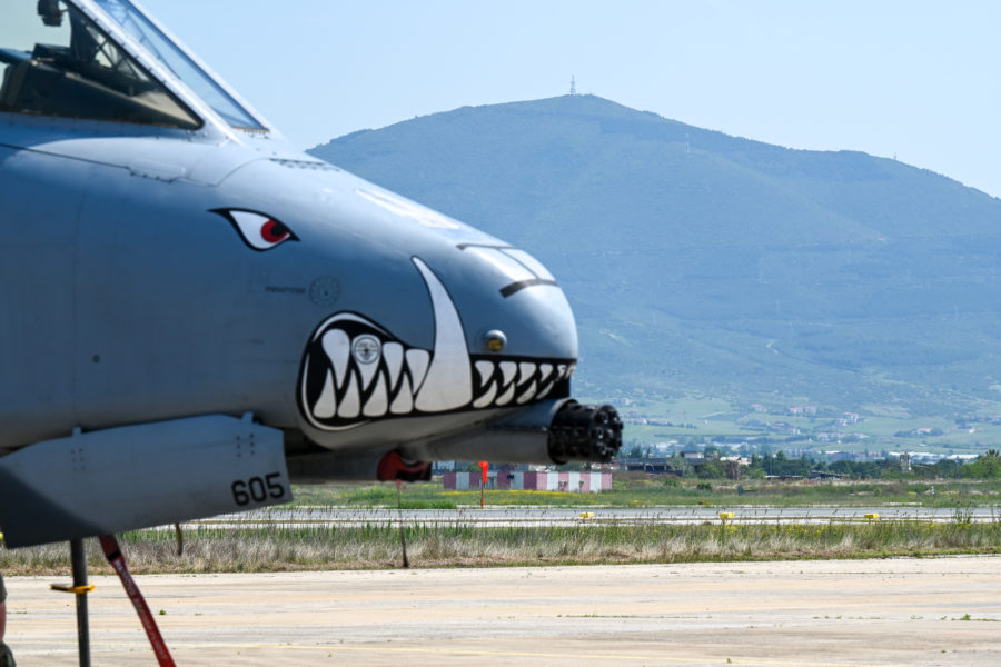 A-10s return to Europe, operate from Greece