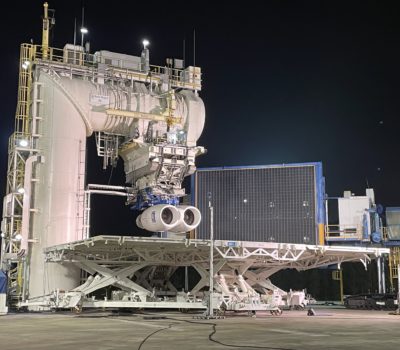 Rolls-Royce B-52 new engine test