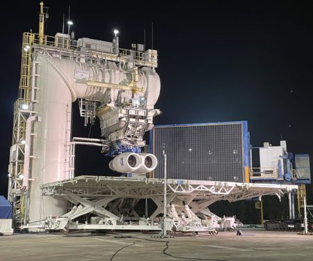 Rolls-Royce B-52 new engine test