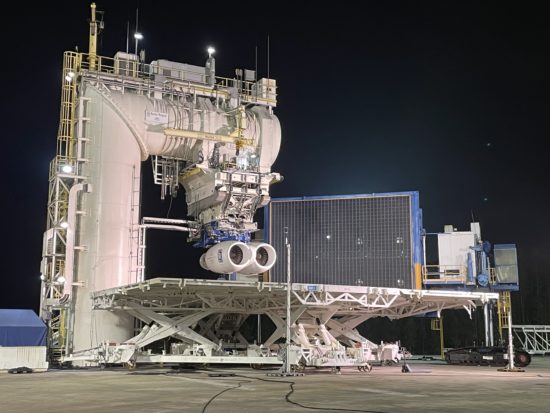 Rolls-Royce B-52 new engine test