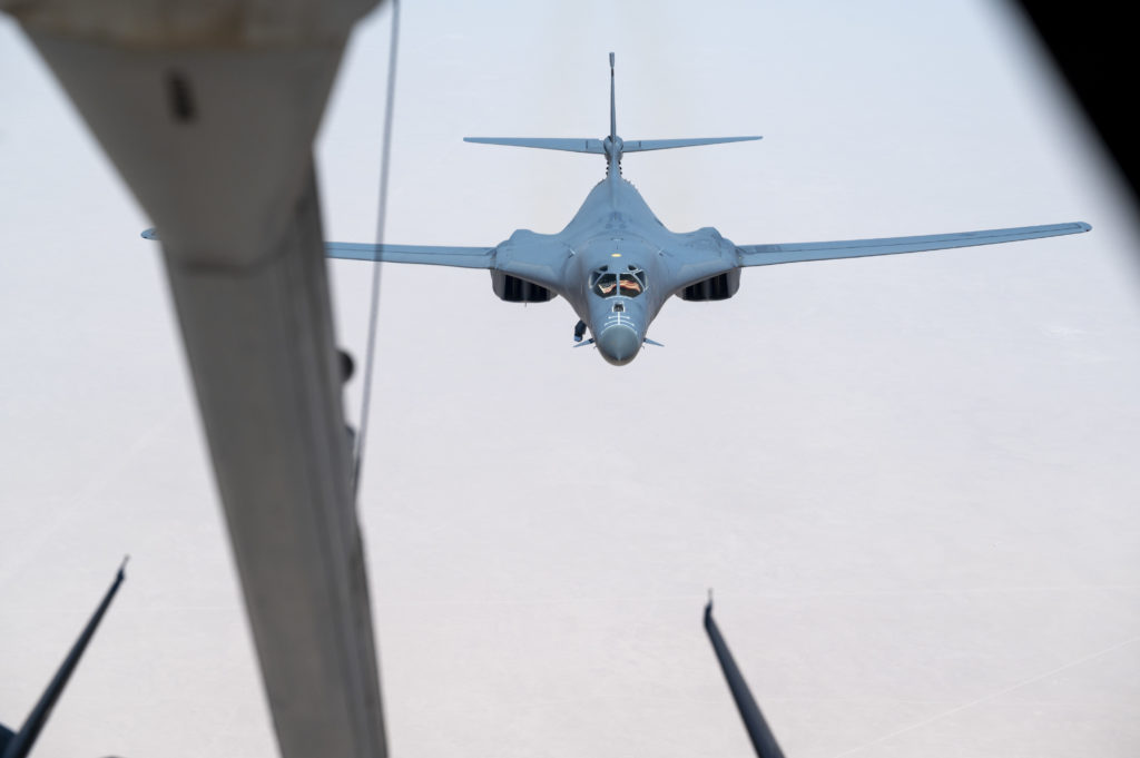 PHOTOS US Flexes Overwhelming Power In Middle East With B 1 Mission photos-us-flexes-overwhelming-power-in-middle-east-with-b-1-mission