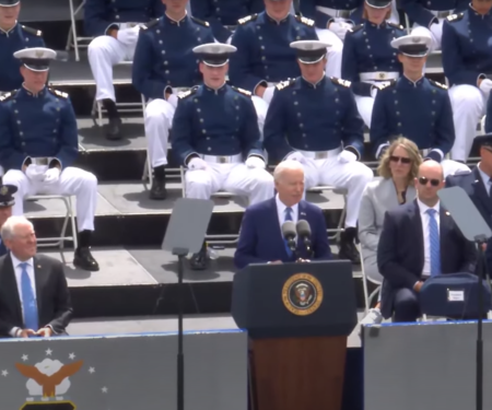 Biden Air Force Academy graduation