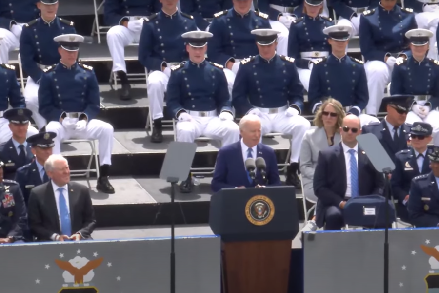 Biden Air Force Academy graduation