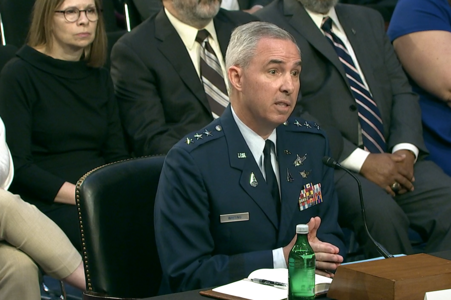 SPACECOM nominee Lt. Gen. Stephen N. Whiting