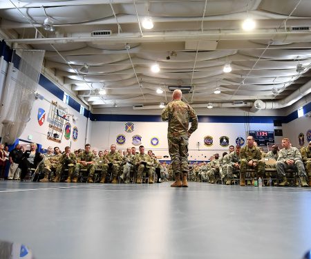 Air Force Space Command all-call addresses future of space