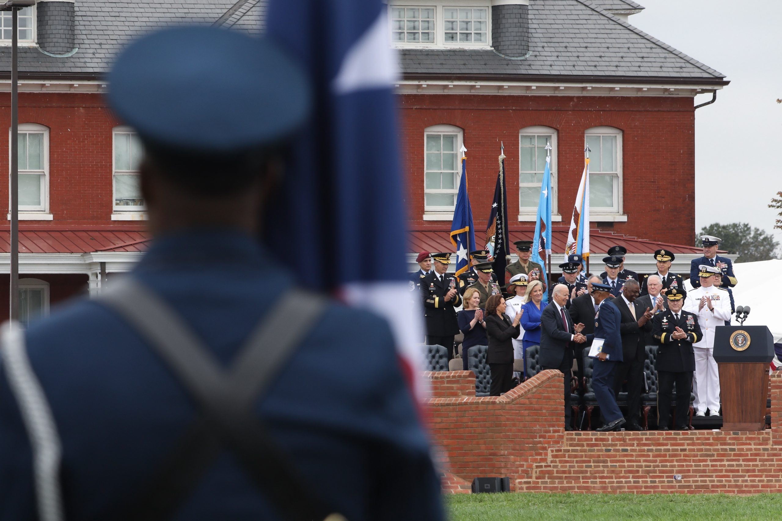 An Airman Is Chairman: Brown Succeeds Milley, Sworn in as Joint Chiefs Chair