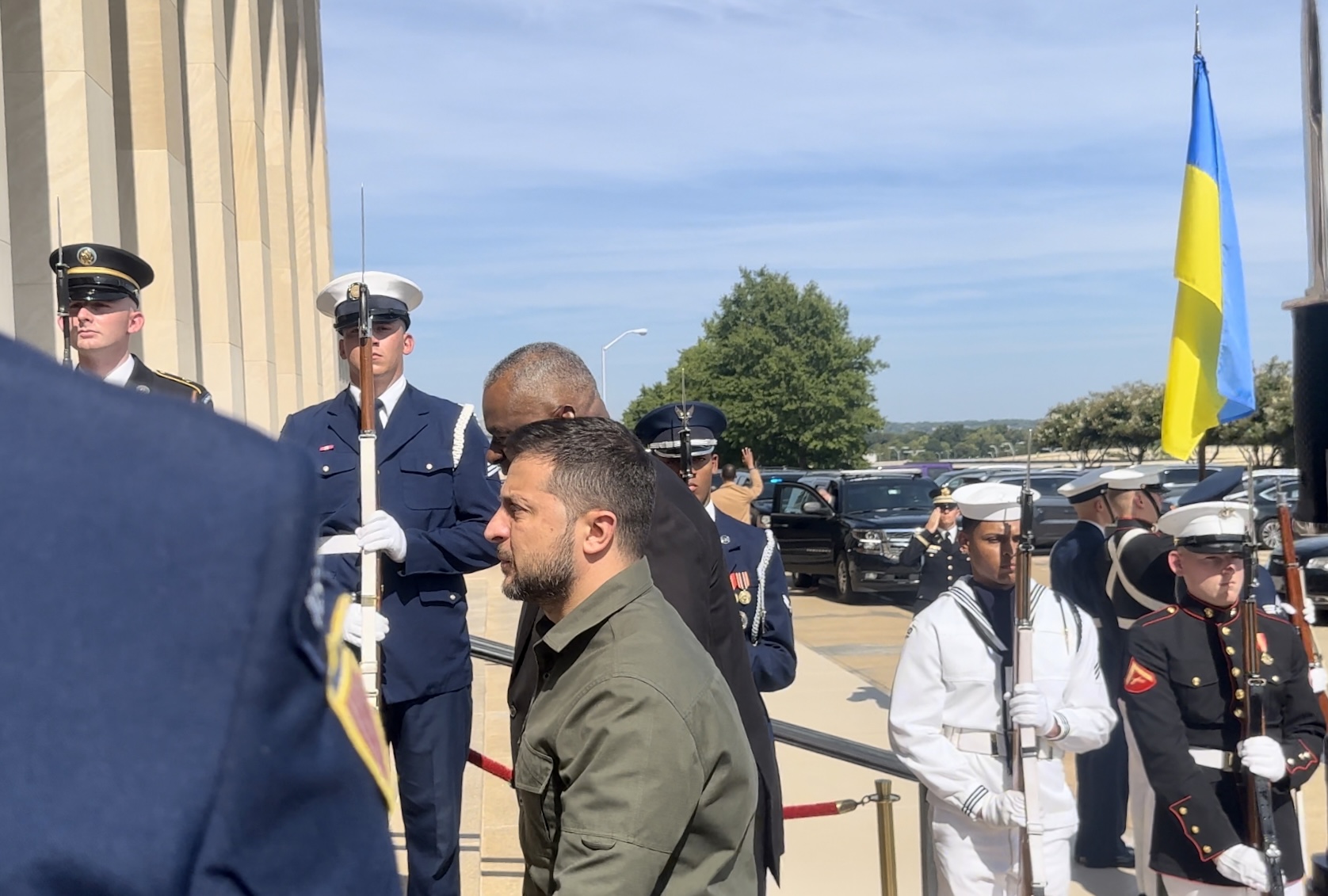 Zelenskyy Visits Pentagon in Push for Breakthrough on Long-Range Weapons