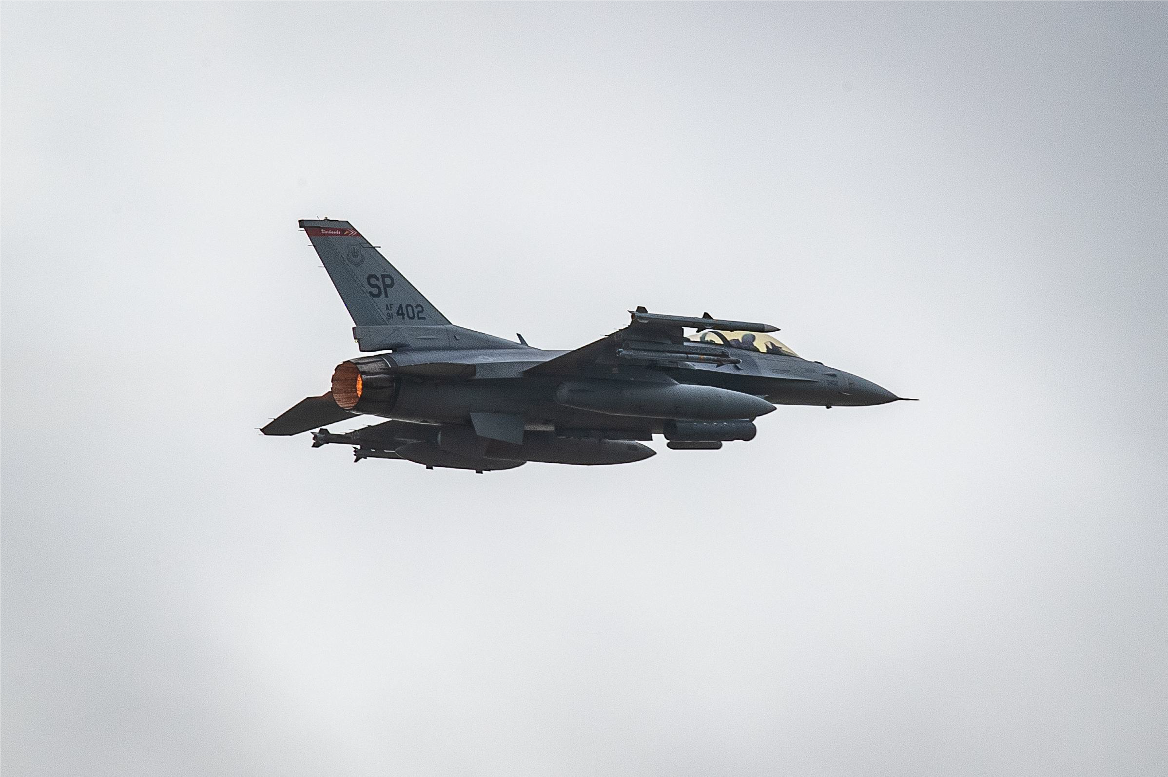 F-16s Deploy from Germany to Iceland for Air Policing Mission