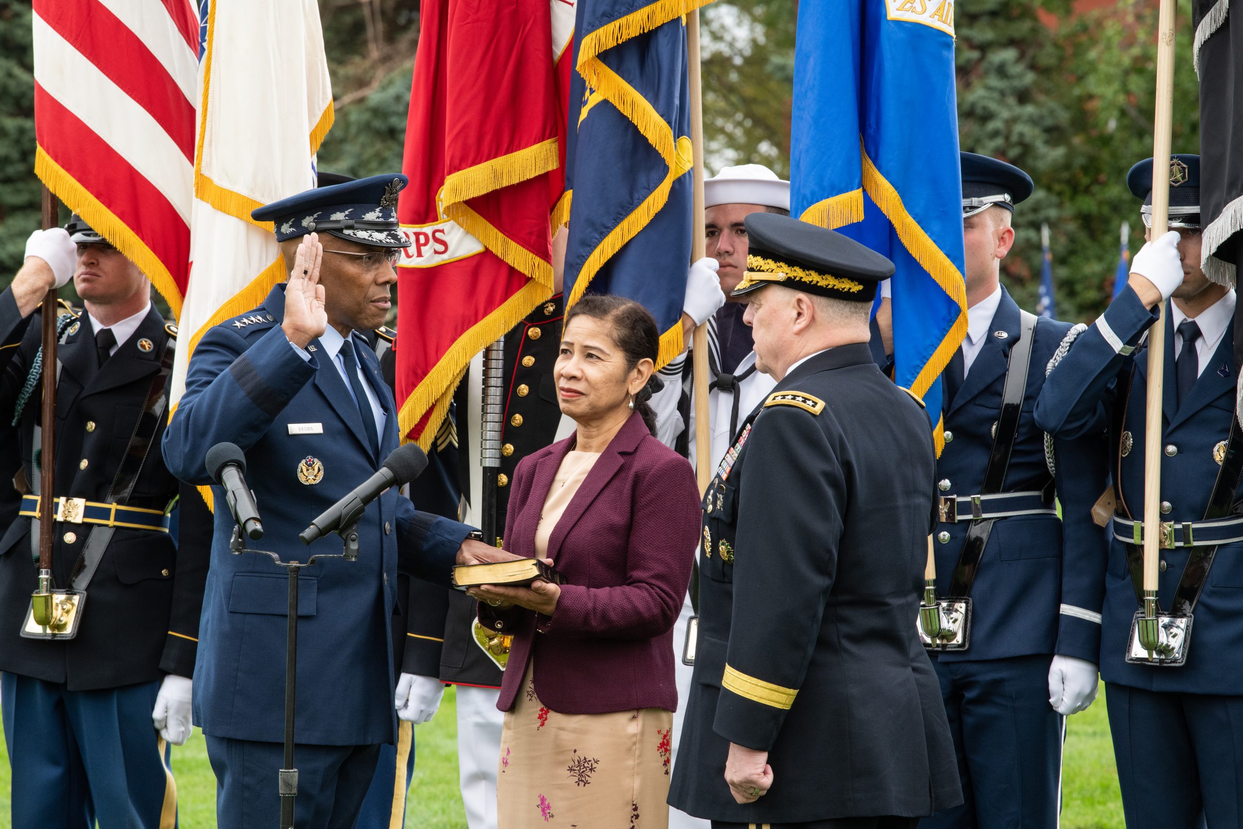 Brown’s First Message to the Force as Chairman: ‘Accelerate Change’ Lives On