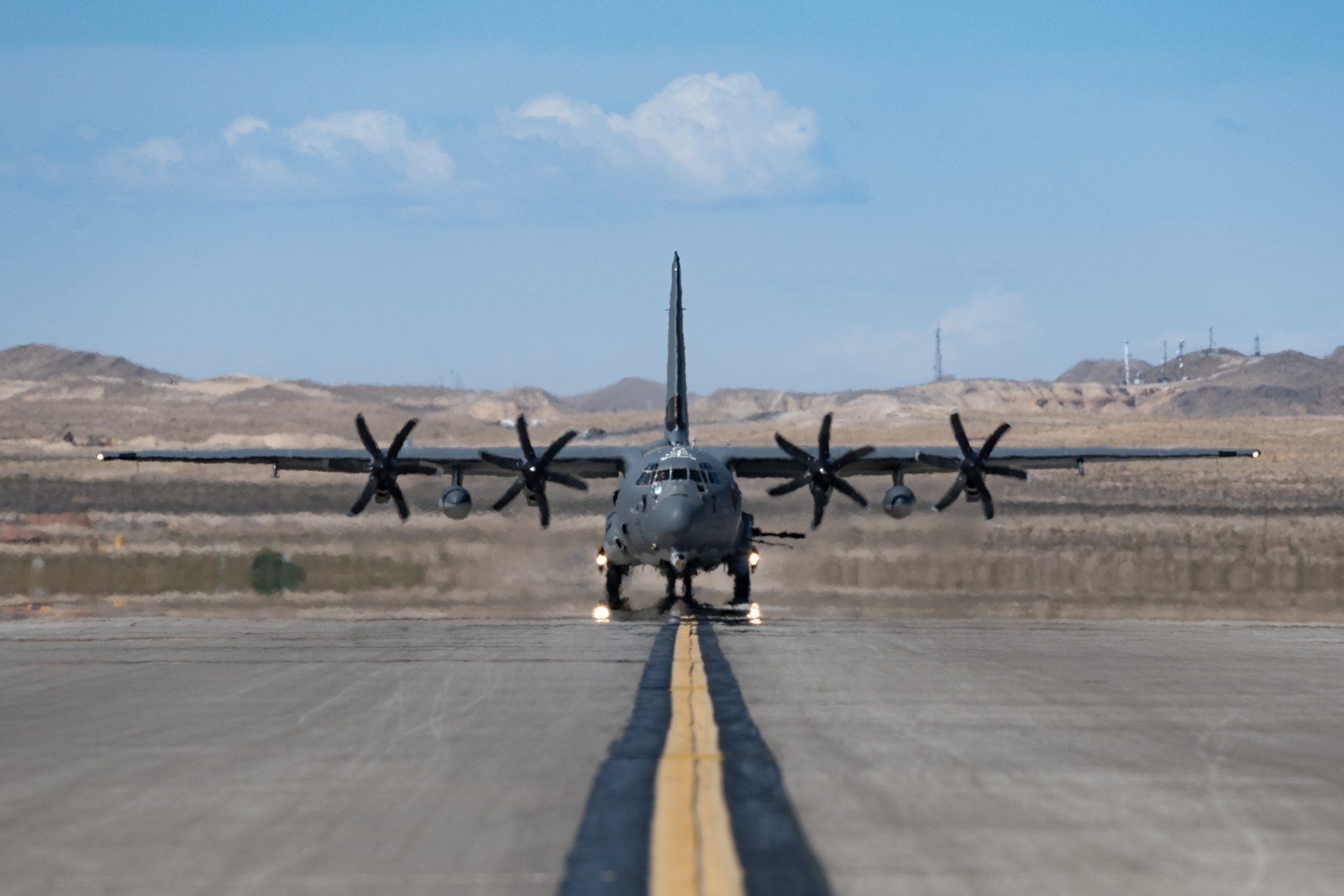 AC-130 Strikes Iranian-Backed Militants Who Launched Missile at US ...
