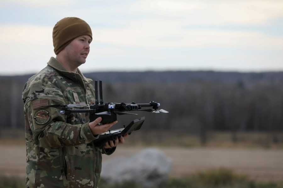 security forces drone