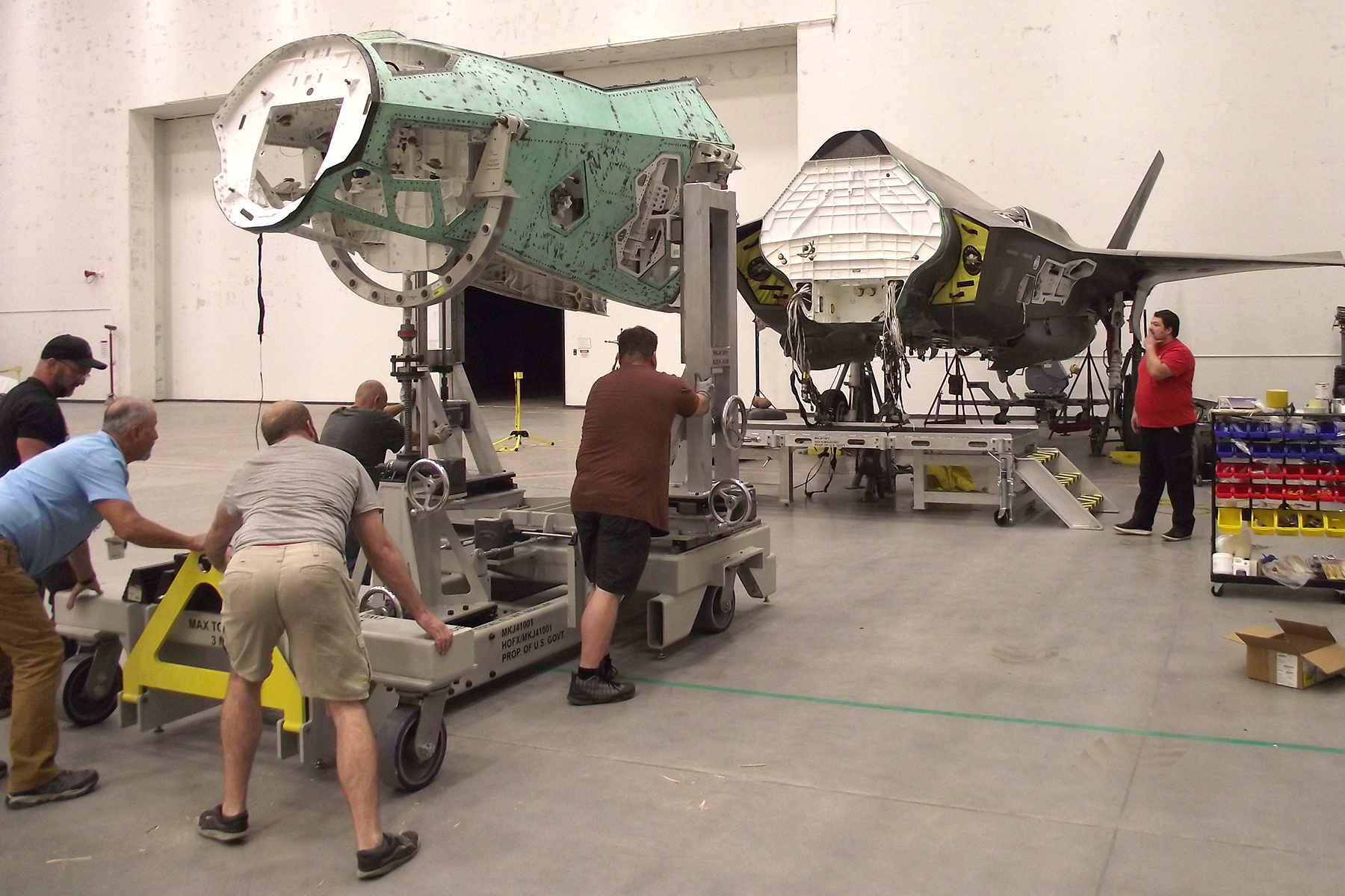 USAF Salvages a New Stealth Fighter from Two Wrecked Jets