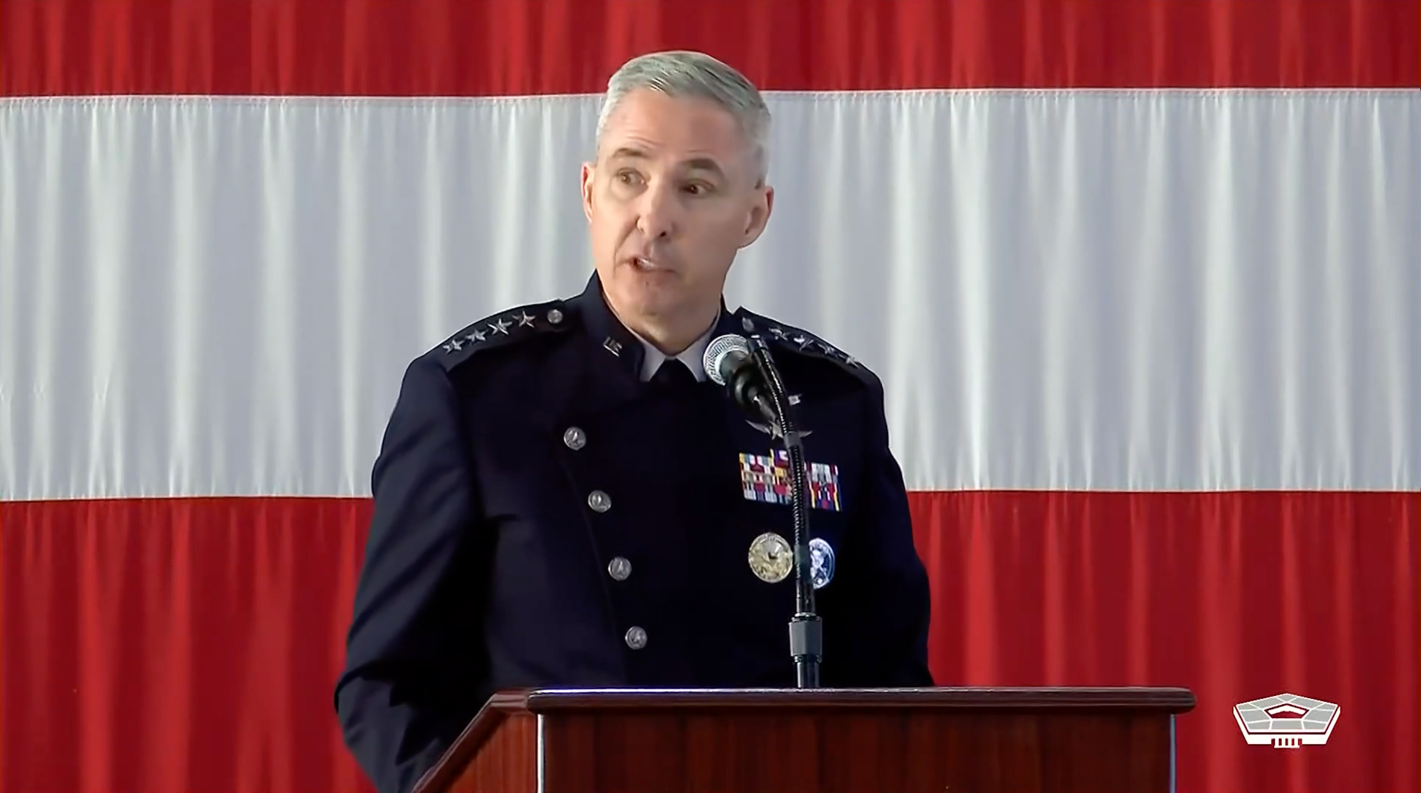 Whiting Swears in as New SPACECOM Boss, Vowing to Foster Partnerships